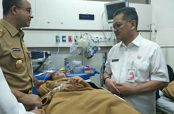 Penyebab ambrolnya lantai mezanin Gedung BEI