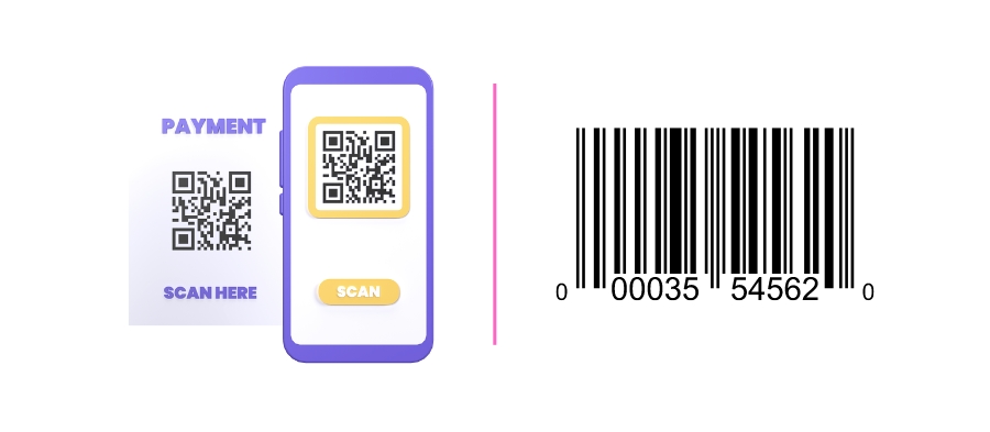 Perbedaan QR code dan barcode