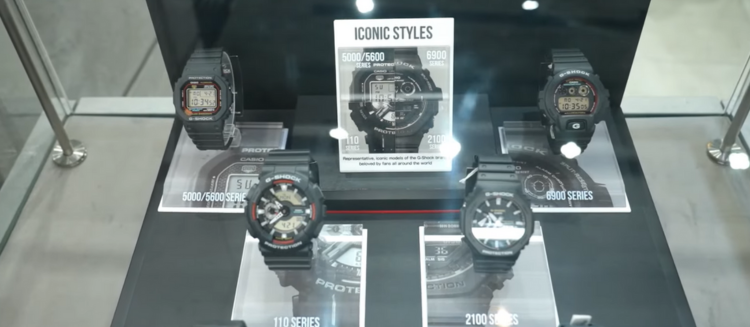 Koleksi Ikonis G-SHOCK, koleksi ikonis g-shock