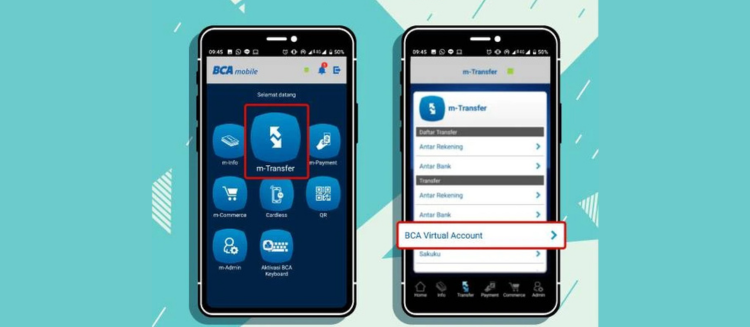 Cara Transfer Virtual Account
