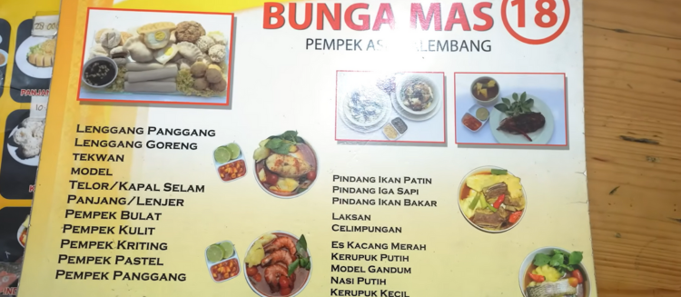 Pempek susi bunga mas